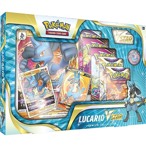Pokemon VSTAR Premium Collection Box - Lucario - Pokemon kort
